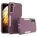Per Samsung Galaxy S22+ 5G 2 in 1 custodia magnetica per PC + TPU (viola rosso+rosa)