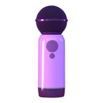 Supporto per microfono Bluetooth portatile K1 Connessione per telefono cellulare (viola)
