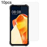 Per Oukitel WP28 Pellicola in vetro temperato in alluminio alto 10 pezzi da 0,3 mm