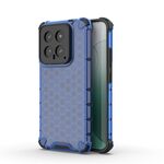 Per Xiaomi 14 Custodia antiurto per telefono a nido d'ape (blu)