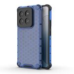 Per Xiaomi 14 Pro Custodia antiurto per telefono a nido d'ape (blu)