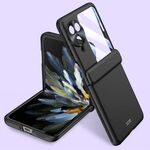 Per OPPO Find N3 Flip Custodia sensibile alla pelle con cerniera integrale Custodia antiurto per telefono (Nero)