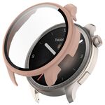Per Amazfit Balance A2286 PC + custodia protettiva per orologio integrata con pellicola temperata (rosa)