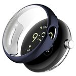 Custodia protettiva per orologio elettrolitico in TPU a copertura totale per Google Pixel Watch 2 (blu notte)