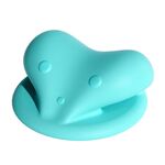 Cuscino per trazione chiropratica per rilassare il collo e le spalle della colonna vertebrale cervicale (verde)