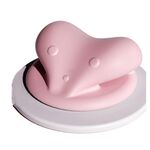 Cuscino per trazione chiropratica per rilassare il collo e le spalle della colonna vertebrale cervicale (rosa)