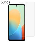 Per TECNO Pop 8 50 pezzi 0,26 mm 9H 2,5D pellicola in vetro temperato