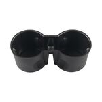 A8600-02 Per il tester modello 3 / Y Portabicchieri in silicone per console centrale auto (nero)