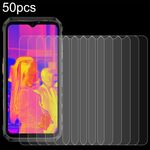 Per Ulefone Power Armor 18T Ultra 50 pezzi 0,26 mm 9H 2,5D Pellicola in vetro temperato