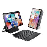 Per Xiaomi Pad 5/5 Pro DUX DUCIS DK Custodia tablet in pelle con tastiera magnetica galleggiante con supporto (nero)