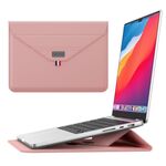 Per custodia per laptop con supporto per buste da 15,4/15,6/16,1 pollici (rosa)
