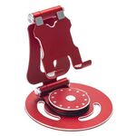 Supporto per telefono da tavolo pieghevole portatile G62 con rotazione a 360 gradi (rosso)