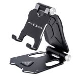 Staffa regolabile G52 Supporto per telefono cellulare da tavolo pieghevole di piccole dimensioni (nero)