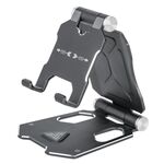 Staffa regolabile G52 Supporto per telefono cellulare da tavolo pieghevole di piccole dimensioni (grigio titanio)