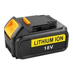 6000mAh per batteria di ricambio per utensili elettrici Dewalt DCB180 / DCB181 / DCB200 18V