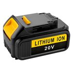 6000mAh per batteria di ricambio per utensili elettrici Dewalt DCB180 / DCB181 / DCB200 20V
