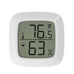 Mini misuratore elettronico di temperatura e umidità per animali domestici Misuratore di temperatura e umidità altamente preciso per uso domestico, modello: gradi Fahrenheit