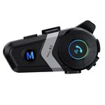 Auricolare Bluetooth per casco moto S3 per caschi integrali e mezzi (argento) TBD0604211801A