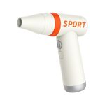 Mini ventilatore elettrico portatile ad alta velocità DC01 (bianco)