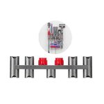 Per supporto per aspirapolvere Dyson V7 V8 V10 V11 Supporto per attacco a 9 fori