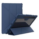 Custodia in pelle per tablet NILLKIN Bumper Pro Camshield per Samsung Galaxy Tab S9 Ultra (blu)