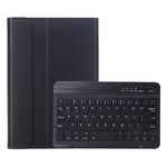 Per Samsung Galaxy Tab A9 X110/X115 A221B Custodia tablet in pelle con tastiera Bluetooth TPU color caramello con portapenne (nero)