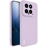 Custodia per telefono in TPU con bordo dritto serie Xiaomi 14 5G imak UC-4 (viola)