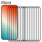 Per Samsung Galaxy S24 5G 25 pezzi di pellicola in vetro temperato con schermo completamente incollato, supporta lo sblocco delle impronte digitali