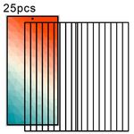 Per Samsung Galaxy S24 Ultra 5G 25 pezzi Pellicola in vetro temperato con schermo completamente incollato, supporta lo sblocco delle impronte digitali