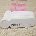 100 pezzi/set piccola etichetta da forno retrò per gioielli fai da te, cartellino del prezzo, segnalibro, carta regalo, specificazione: prezzo bianco