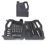 Kit di strumenti hardware per la casa 24 in 1 a forma di bottiglia di olio