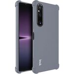 Per Sony Xperia 1 V imak Custodia antiurto per telefono Airbag TPU (grigio opaco)