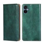 Per TECNO Camon 19 Neo Gloss Oil Custodia in pelle magnetica tinta unita (verde)