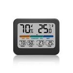 Stazione meteorologica igrometro termometro digitale LCD per temperatura e umidità interna
