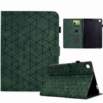 Custodia per tablet in pelle TPU con rombo per Samsung Galaxy Tab A 10.1 2019 T510 (verde)