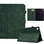 Custodia tablet in pelle TPU Smart per Samsung Galaxy Tab A9 Rhombus (verde)