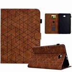 Custodia per tablet in pelle TPU Smart per Samsung Galaxy Tab A 10.1 T580 Rhombus (marrone)