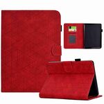 Custodia per tablet in pelle Smart TPU Rhombus per Amazon Kindle 11th 2022 (rossa)