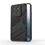 Per Xiaomi 14 Pro 5G Punk Armor 2 in 1 PC + custodia per telefono TPU con supporto (nero)