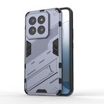 Per Xiaomi 14 Pro 5G Punk Armor 2 in 1 PC + Custodia per telefono in TPU con supporto (grigio)