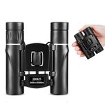 Binocolo pieghevole potente standard HD 200 x 25 per la caccia in campeggio all'aperto