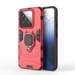 Per Xiaomi 14 Custodia antiurto per PC + supporto in TPU (rossa)