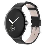 Per cinturino in pelle Google Pixel Watch 2/Pixel Watch (nero)