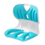 Cuscino protettore lombare Sedia per correzione postura seduta sedentaria per ufficio per bambini(Emerald)
