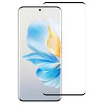 Per Honor 100 9H HD Pellicola in vetro temperato con bordo curvo 3D (nero)