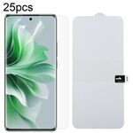 Per OPPO Reno11 Cina 25 pezzi di protezione per schermo intero pellicola idrogel antideflagrante