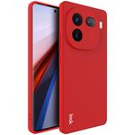 Custodia per telefono in TPU con bordo dritto serie imak UC-4 per vivo iQOO 12 Pro 5G (rossa)