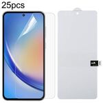 Per Samsung Galaxy A35 25 pezzi di protezione per schermo intero Pellicola idrogel antideflagrante