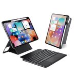 Per Xiaomi Pad 6/6 Pro DUX DUCIS DK Custodia tablet in pelle con tastiera magnetica galleggiante con supporto (nero)