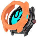 Per Ticwatch Pro 5 Custodia protettiva per orologio in TPU semi-chiusa corazzata (arancione)